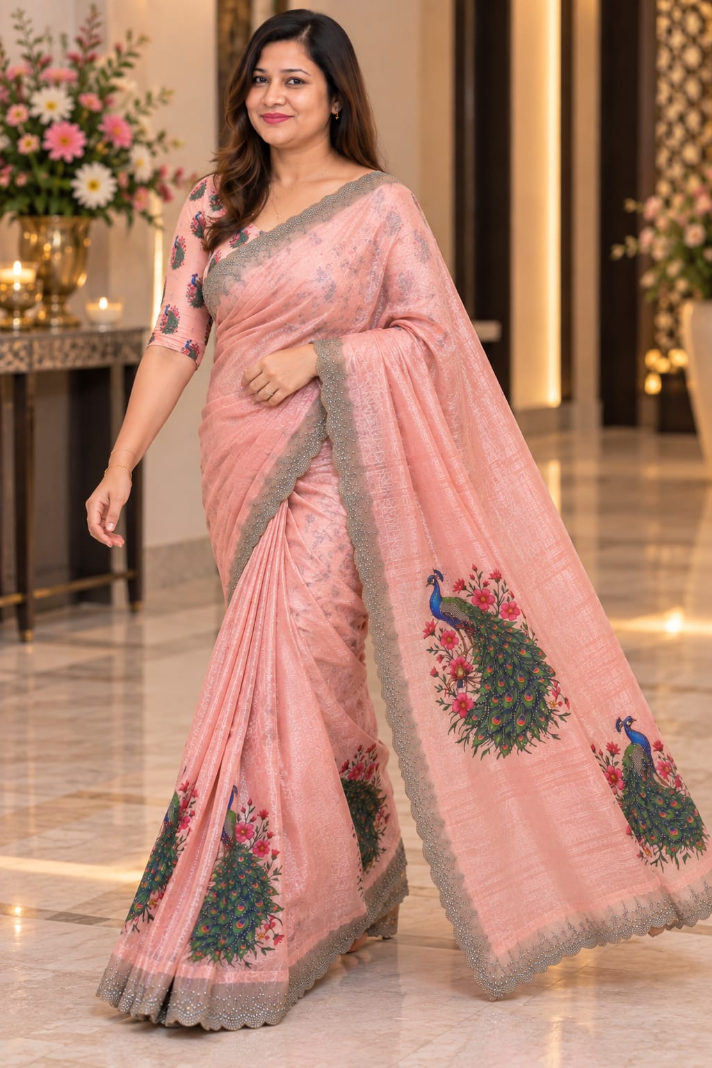 Mayuri Drape and dance like peahen - Pure elegance